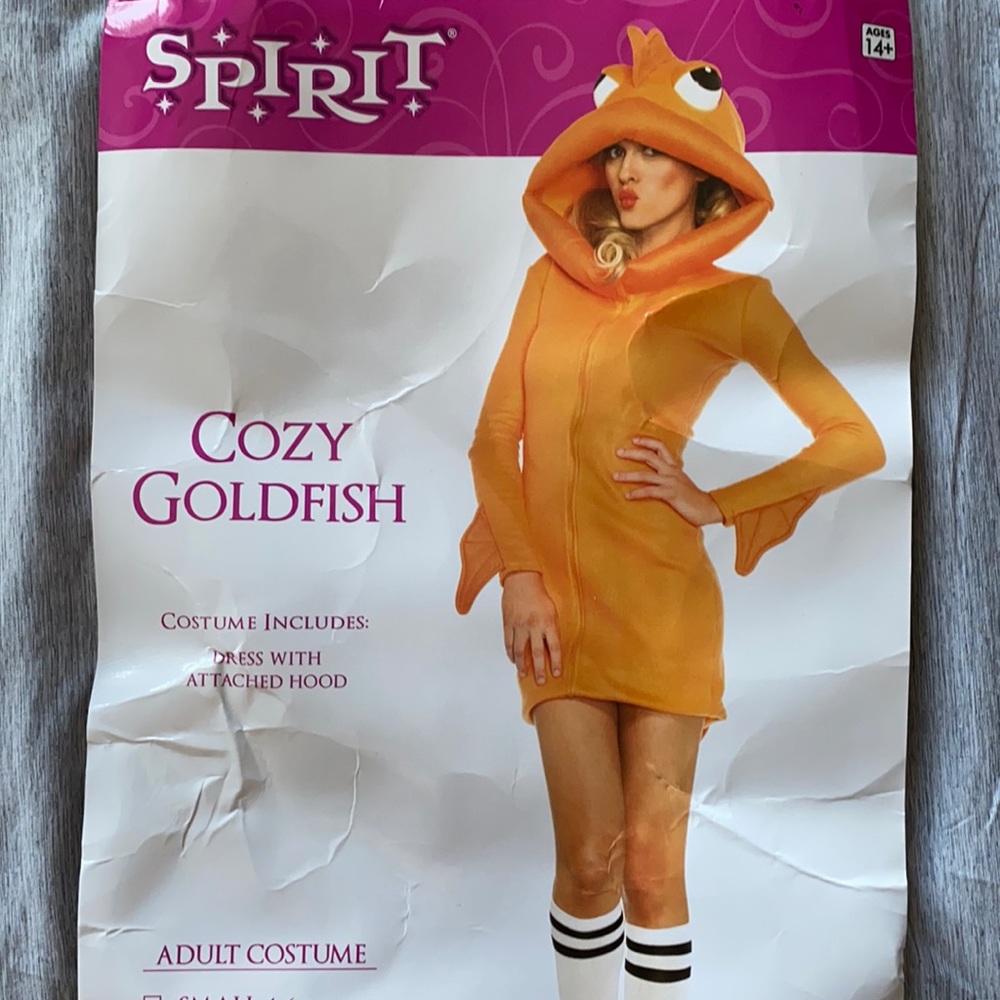 Cozy Goldfish Halloween Costume!